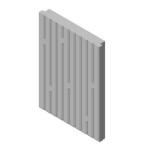 Šamotová deska KV DYNAMIC B 2G 44. 55. 01 (B)  